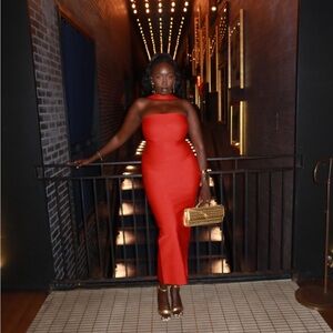 Red Maxi Dress from Bella Barnett